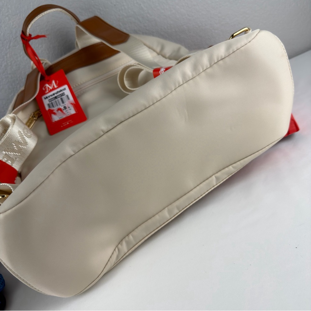 NWOT Montana West Medium Backpack for Women Lightweight Backpack Purse Beige - Picture 6 of 11